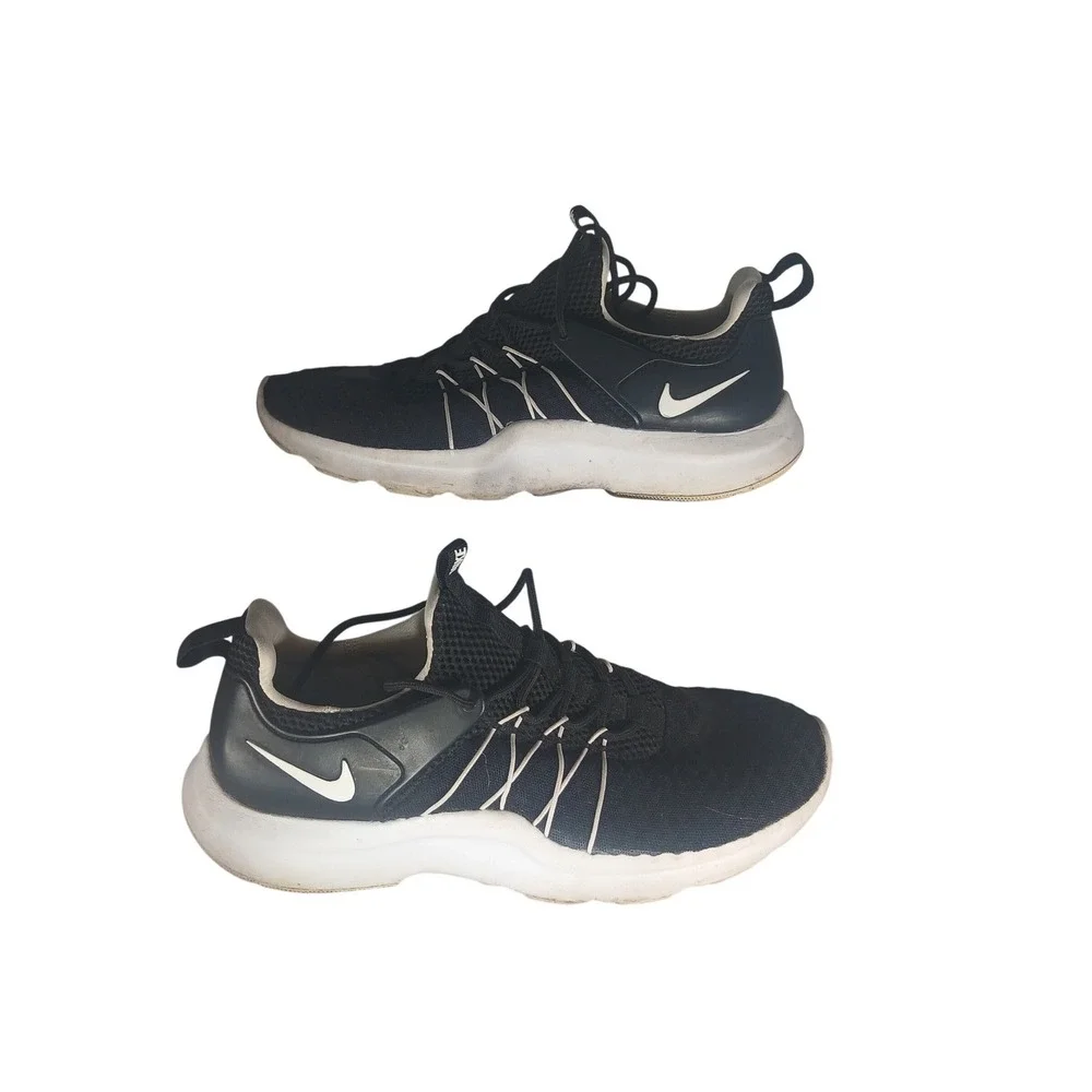 Nike Running Shoes Black‎ White Lightweight Athletic Sneakers US 8.5 EUR 40